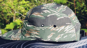 Tiger Camo 5 Panel Hat