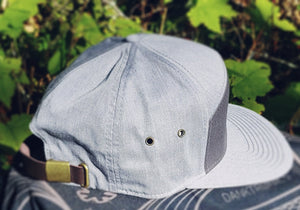 Two Tone Grey 7 Panel Hat