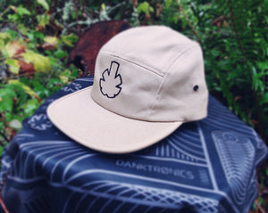 Khaki 5 Panel Hat