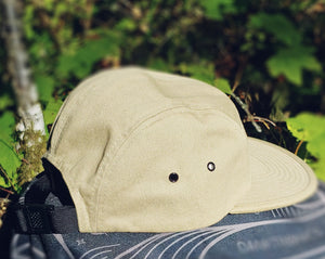 Khaki 5 Panel Hat