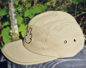 Khaki 5 Panel Hat