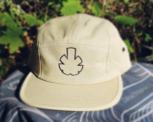 Khaki 5 Panel Hat